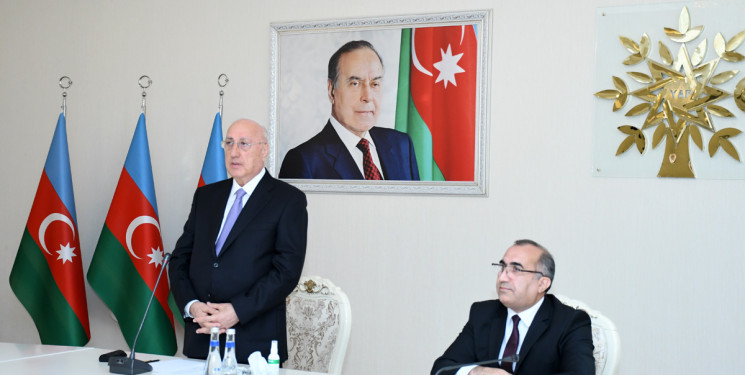 Sumqayıtda “Heydər Əliyev Məktəbi”nin məşğələsi keçirilib