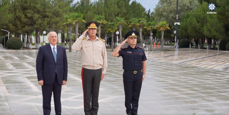 Daxili işlər naziri Sumqayıtda vətəndaş qəbulu və sıra baxışı keçirib